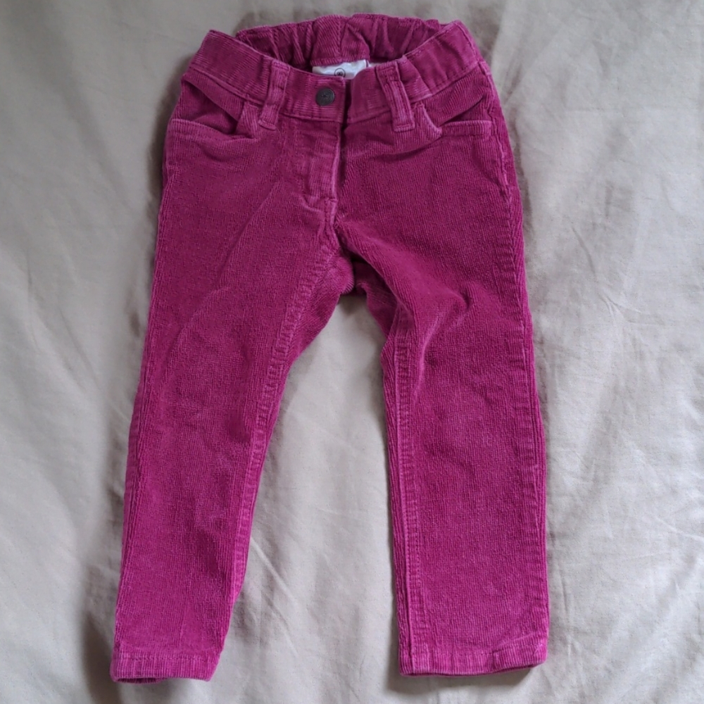 Hanna Andersson kids fuchsia corduroy pants